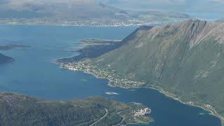 Fjelltur Stortinden 1021 moh  Sigerfjord  Sortland  Hinnøya  Vesterålen  20130818 [upl. by Atoiyanap]