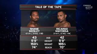 Shane Mosley vs Ricardo Mayorga II 20150829 [upl. by Koloski582]