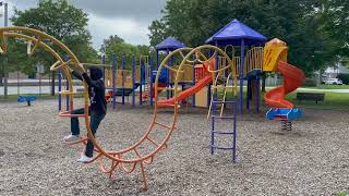 Confederation Park has long and winding monkey bars [upl. by Einnor]