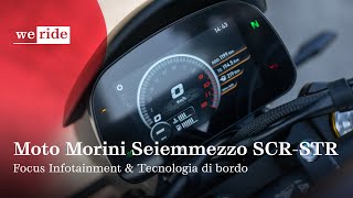 Moto Morini Seiemmezzo SCR  Focus su Infotainment e Tecnologia di bordo [upl. by Diehl283]