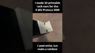 Free EMU Proteus 2000 rack ear 3D prints [upl. by Kinson248]