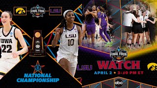 2 Iowa vs 3 LSU  2023 NCAA Tournament Championship  4223 [upl. by Spaulding50]