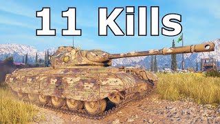 World of Tanks Progetto M35 mod 46  11 Kills [upl. by Gannon402]