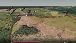 Muncaster Fell Southern Lake District  3D flythrough [upl. by Cilla517]