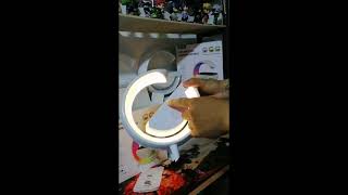 LED Wireless charging speaker programacion a radio [upl. by Tedi19]