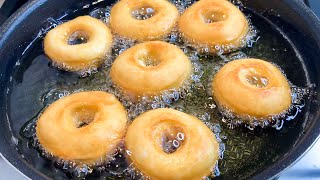 15 Minutes Homemade Donuts  No Yeast Donuts Tasty Doughnuts [upl. by Bonnie513]