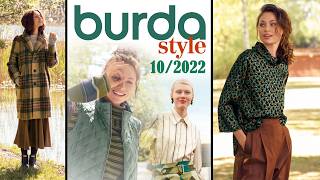 BURDA 102022 You will like the most Burda 10 2022 with Technical Drawings Amazing patterns [upl. by Boggers38]