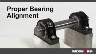 Proper Bearing Alignment with Rexnord [upl. by Ursula]