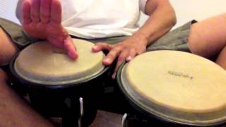 How to Play the Bongos Bossa Nova [upl. by Isherwood545]