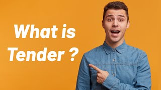 What is Tender  Explained by Tenders on Time [upl. by Phip]