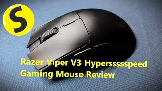 Razer Viper V3 Hyperspeed Gaming Mouse Review [upl. by Torrlow161]