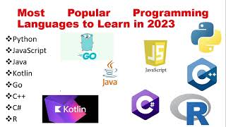 Most Popular Programming Languages to Learn in 2023  Top Programming Language in 2022 [upl. by Fitton191]