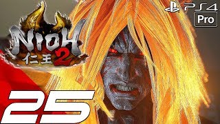 NIOH 2  Gameplay Walkthrough Part 25  Shuten Doji Boss Fight Full Game PS4 PRO [upl. by Nylorak]