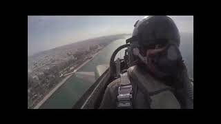 GREEK PILOT LIFTS SPIRITS WITH MOVING MESSAGE FROM THE SKIES [upl. by Nodnart]