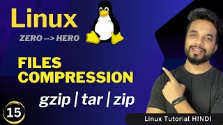 Linux Compression tar gzip and zip Commands Explained [upl. by Australia647]