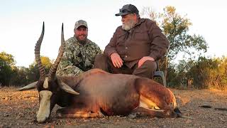 Blesbok hunt in South Africa North Wet Province [upl. by Suicul]