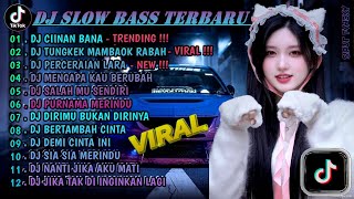 DJ SLOW FULL BASS TERBARU 2024 🌾DJ CIINAN BANA • DJTUNGKEK MAMBAOK RABAH • VIRAL [upl. by Rhyner]