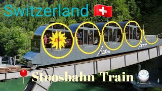 📍Stoosbahn IN Switzerland 🇨🇭 Train 🚆 SahinBlogger [upl. by Norrie]