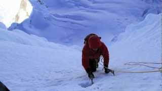 Alpamayo Blind  mountaineering in Peru [upl. by Pitzer]