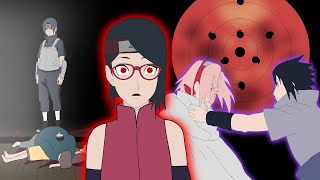 If Sarada saw Sasukes past [upl. by Aynosal]