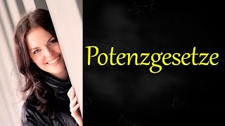 Potenzgesetze Potenzen vereinfachen [upl. by Airetnohs]