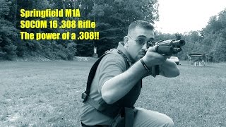 Springfield M1A Socom 16  Range Review [upl. by Flodur]