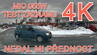 MIO MiVue 955 W  UKÁZKA 4K ZÁZNAMU [upl. by Letta920]