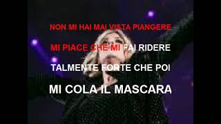 MASCARA EMMA MARRONE BASE KARAOKE DEVOCALIZZATA [upl. by Hull]