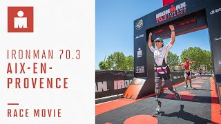 IRONMAN 703 AixenProvence 2019 Race Movie [upl. by Rawna]