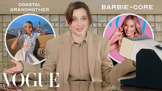 Emma Chamberlain Rates the Years Top Fashion Trends  Vogue [upl. by Nani]