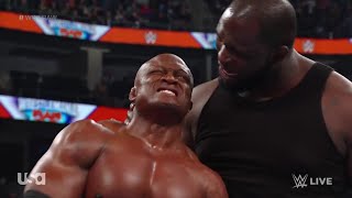 Bobby Lashley Returns amp Clashes With Omos  WWE Raw 32822 Full Segment [upl. by Levania961]