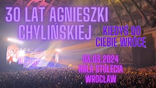 30 LAT AGNIESZKI CHYLIŃSKIEJ 03032024 WROCŁAW [upl. by Inafets]