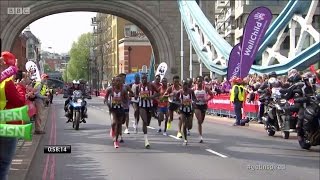 London Marathon 2017  Full Race Keitany WR [upl. by Leiser108]