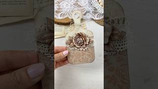 DIY Gift Idea  How to decorate new MDF shapes from Stamperia emiliasieradzan stamperia [upl. by Anrol]