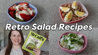 1980s SALAD IDEAS 🥗 Salads to try this Summer [upl. by Erleena]