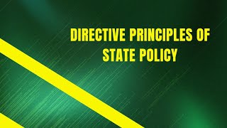 what is directive principles of state policy  directive principles Kia Hota hai [upl. by Uthrop210]