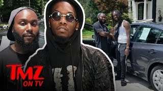 Offset Buys New Ride for Man Who Saved Him From Car Crash  TMZ TV [upl. by Ellek186]