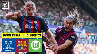 HIGHLIGHTS  Barcelona vs Wolfsburg UEFA Women’s Champions League Final 2023 [upl. by Gosselin81]