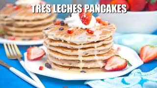 Tres Leches Pancakes  Sweet and Savory Meals [upl. by Ateinotna]