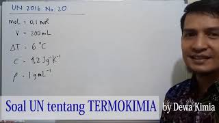 Pembahasan Soal UN 2016 No 20 tentang Termokimia [upl. by Ahseyt]