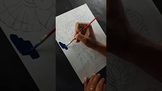 jagannath ji drawing 🙏♥️ IN PROGRESS art shortvideo drawing viral jagannath [upl. by Iviv841]