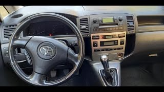 Toyota Corolla Hatch IX 20012006 E120 E130 Radio Removal  How To Remove Radio [upl. by Atselec]