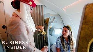 What First Business And Economy Classes Are Like On Emirates  Business Insider [upl. by Audras]