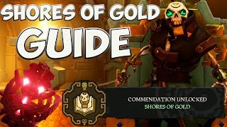 Sea of Thieves Tall Tales How to complete the Shores of Gold  GUIDE [upl. by Netta772]