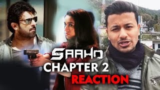 SAAHO Shades Of Saaho Chapter 2 REACTION  REVIEW  Prabhas Shraddha Kapoor [upl. by Calvina591]