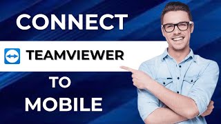 How To Connect Teamviewer In Mobile Easy Method [upl. by Elem]