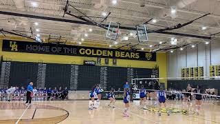 Hilliard Davidson at Upper Arlington 30 volleyball [upl. by Snodgrass]