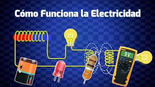 Cómo funciona la ELECTRICIDAD  Principios básicos de funcionamiento [upl. by Megen271]