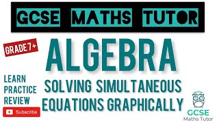 Solving Simultaneous Equations Graphically with Quadratics  Grade 7 Series  GCSE Maths Tutor [upl. by Oinafipe411]