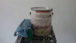 Valspar Simplicity Paint Review  Cheap Paint Review [upl. by Sue]